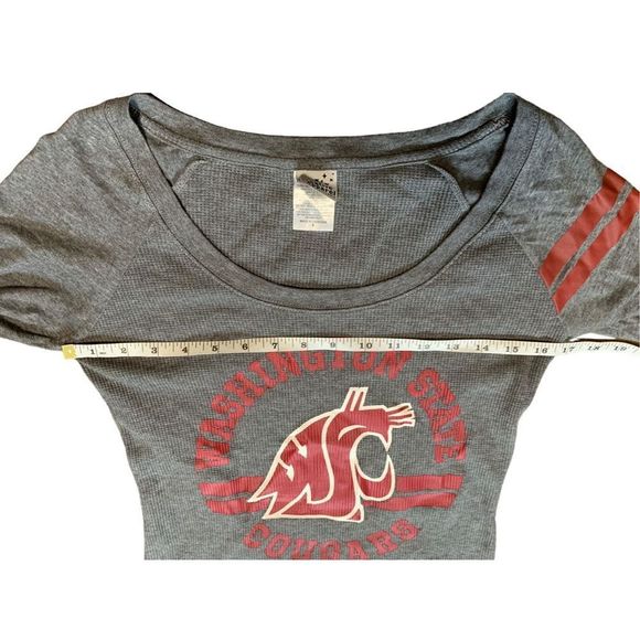 Washington State, WSU, Thermal Long Sleeve Shirt, Small, Used Good Condition. - Picture 3 of 5